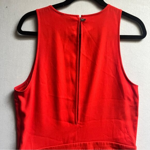 Babaton Red Sleeveless Jumpsuit - Picture 5 of 12